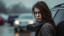 Сахалинка угнала машину иностранца и припарковала ее у дома