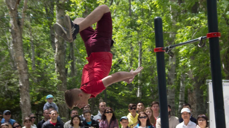 Фестиваль воркаута прошел в Южно-Сахалинске