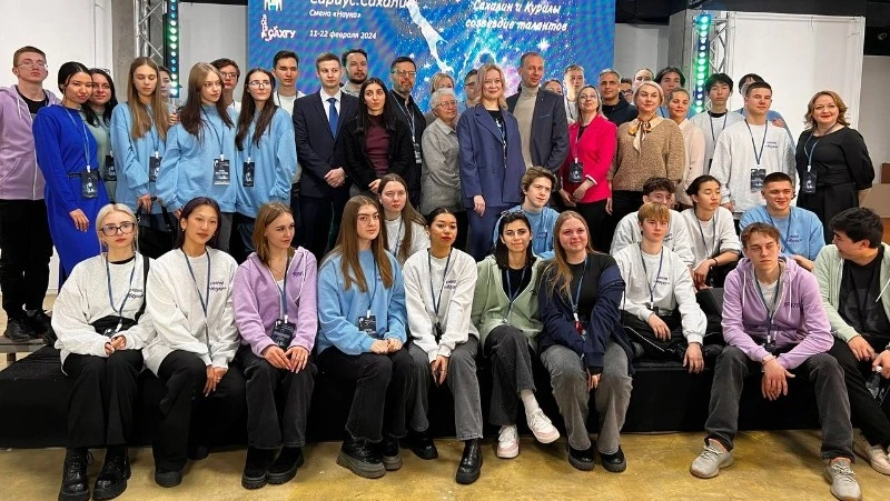 Первая профильная смена «Наука» центра для одаренных детей стартовала на Сахалине