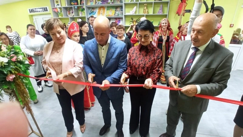 Актовый зал Дома культуры после ремонта открыли в селе Стародубском