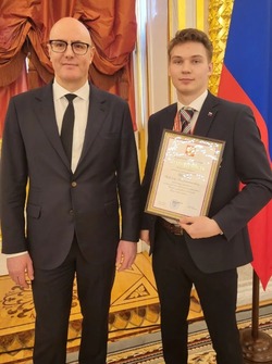 Сахалинский сноубордист получил награду от президента за вклад в развитие спорта