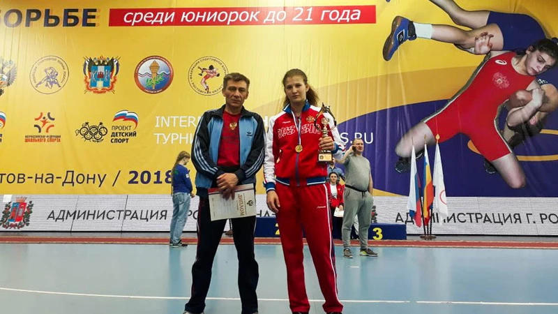 Сахалинка Анастасия Парохина стала чемпионкой России по вольной борьбе