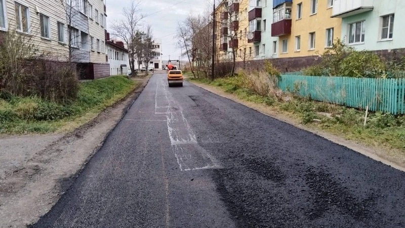 В Углегорске отремонтировали участки улиц Капасина и Свободной