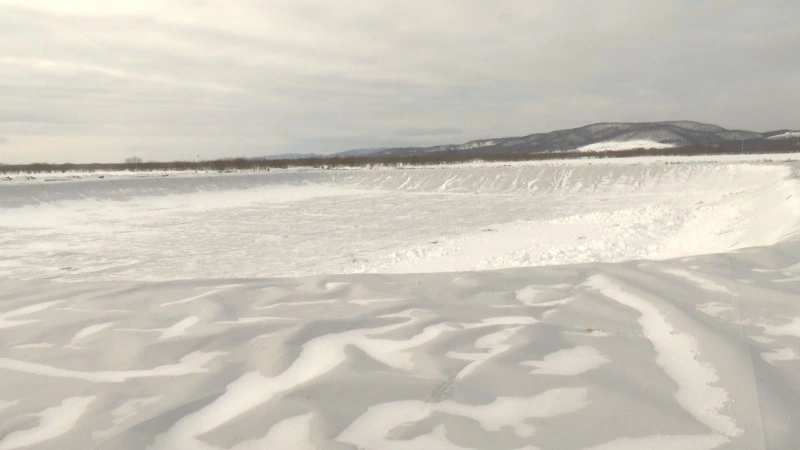 Одну из четырех лагун с отходами накрыли в «Грин Агро Сахалине» 