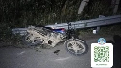 «Скончался на месте»: несовершеннолетний мотоциклист попал в смертельное ДТП в Холмском районе