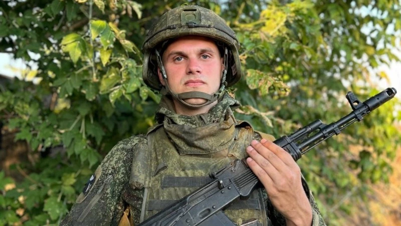 Сахалинца Дениса Андрюшенкова наградили медалью Суворова за мужество и отвагу на СВО