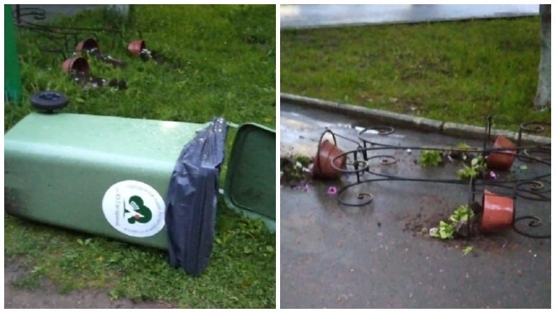 Горпарк Южно-Сахалинска разгромили вандалы