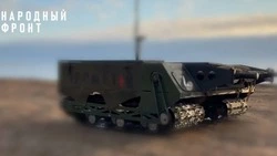 Народный фронт РФ и ВДВ разработали робота для эвакуации раненых 