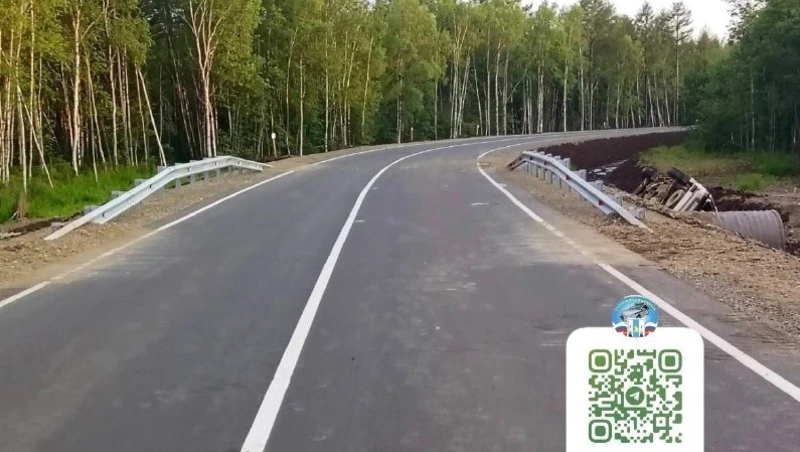 В Тымовском районе Сахалина женщина-водитель пустила машину под откос