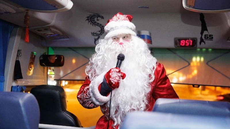 Путешествие по праздничному городу предложили жителям Южно-Сахалинска