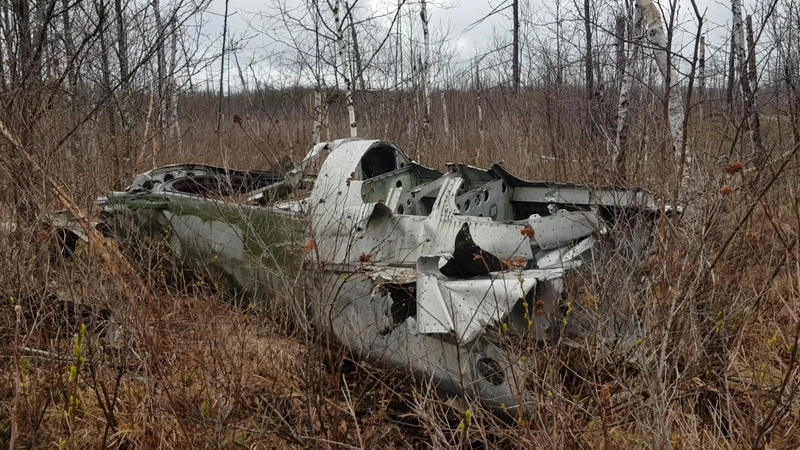 Сахалинские поисковики будут искать фрагменты тел в воронке от падения истребителя