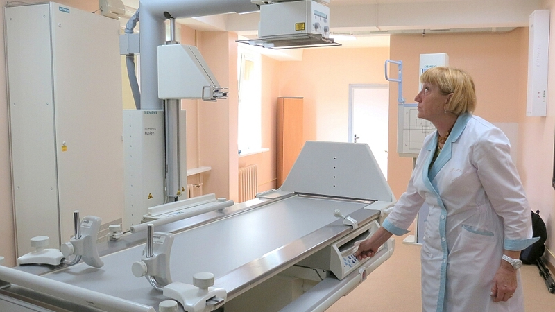 В поликлинике №4 Южно-Сахалинска поставили рентгеноаппарат