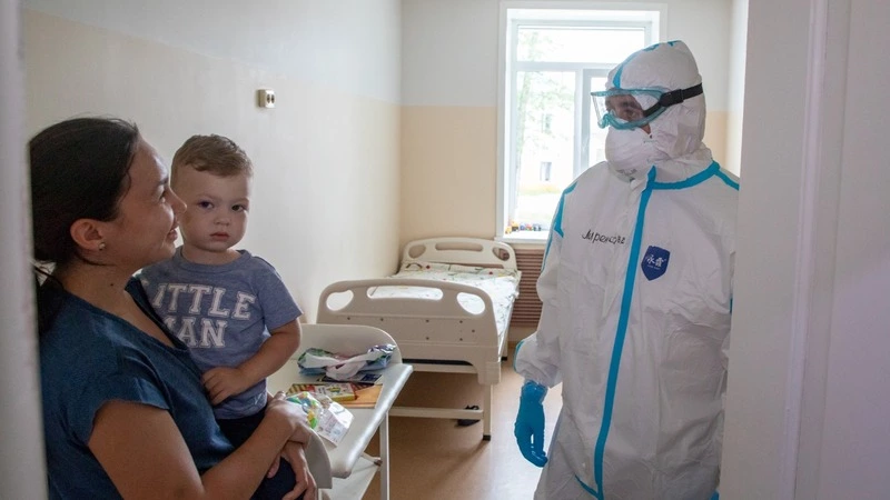 «Забота о детях — главный приоритет». Лимаренко проверил, как лечат детей от ковида