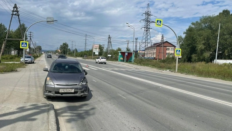 Несовершеннолетний пешеход получил травмы в ДТП на юге Сахалина