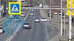 Водитель седана лишился багажника в ДТП на улице Ленина в Южно-Сахалинске 