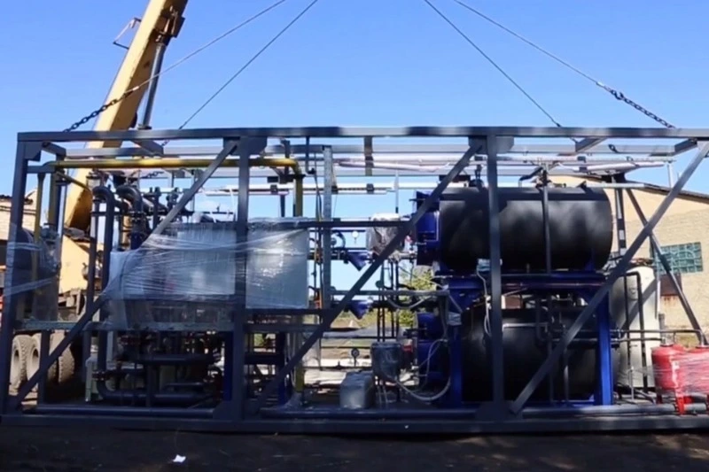 Сахалинские специалисты приступили к монтажу газовой котельной для школы в ДНР