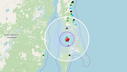 Землетрясение силой от 5 до 6 баллов зарегистрировали на Сахалине ночью 25 января