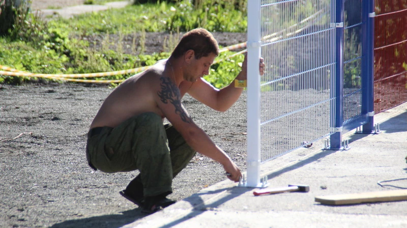 В селе Черемшанка оборудуют детскую площадку