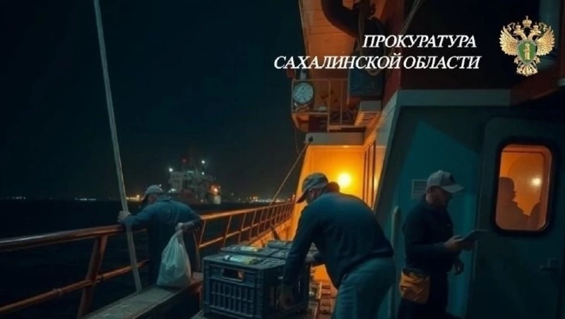 Капитану корабля грозит до 5 лет в заключении за провоз крупной партии алкоголя на Сахалин 