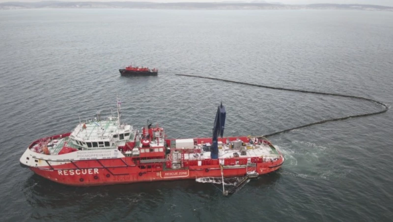 Учения по ликвидации разлива нефти на Киринском месторождении прошли на Сахалине