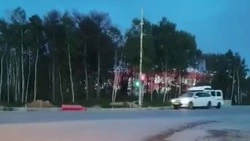 На проспекте Мира в Южно-Сахалинске установили светофор на время ремонта трассы