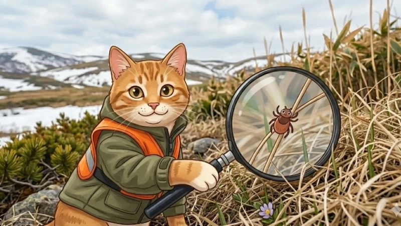 Кот Мурзик против клещей на Сахалине 2026: как защититься и куда сдать паразита
