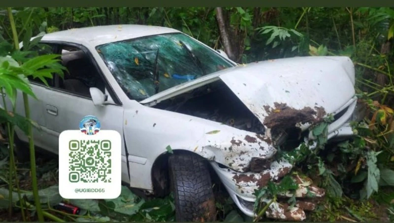 18-летний житель Сахалина катался без прав и опрокинул автомобиль