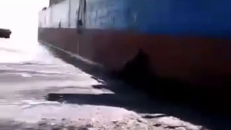 На ликвидацию разлива нефтепродуктов на Сахалине уйдет двое суток