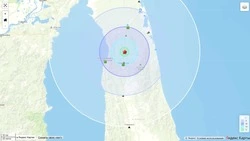 Землетрясение магнитудой 4,4 произошло в центре Сахалина 10 февраля 