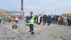 На острове Итуруп провели церемонию закладки первого камня в основание нового храма