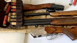 Росгвардейцы изъяли оружие у троих подозреваемых в преступлениях в Сахалинской области