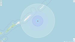 Землетрясение магнитудой 4,5 зарегистрировали на Курилах