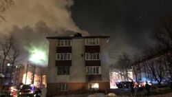 Пожар в жилом доме в Южно-Сахалинске локализован