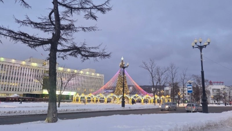 Термометры покажут до -6 градусов в Южно-Сахалинске днем 18 января