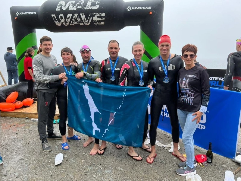  Сахалинские пловцы стали медалистами масштабного заплыва во Владивостоке