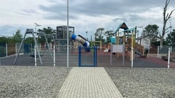 В пяти районах Сахалинской области появились детские игровые зоны