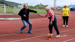 Как на Сахалине пенсионеры спортом увлеклись