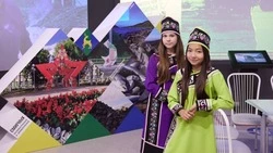 Школьники побывали на выставке «Сахалинские традиции»