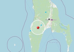 Утреннее землетрясение зарегистрировали на юге Сахалина