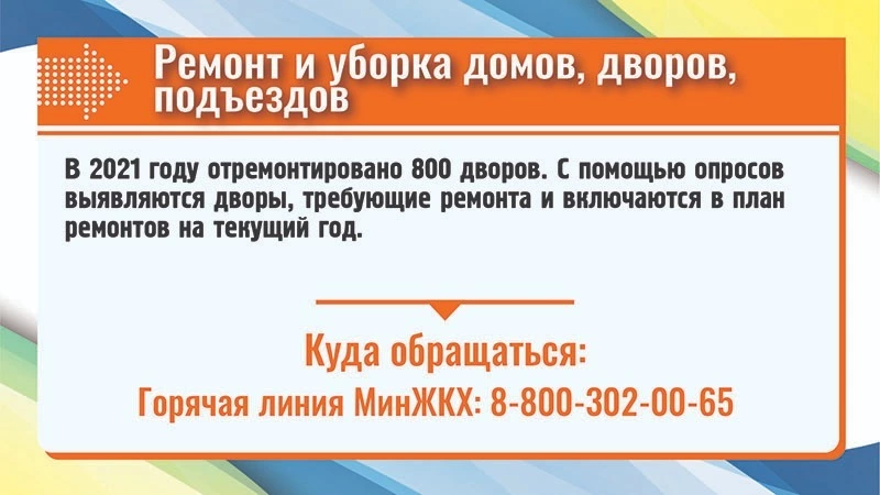 Ремонт и уборка домов, дворов, подъездов