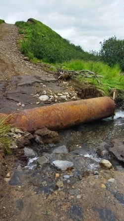 Следы циклона и паводка показал житель Северо-Курильска. ФОТО, ВИДЕО