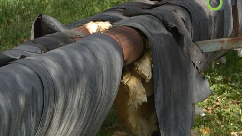 В военном городке в Южно-Сахалинске отопление холоднее температуры тела (ВИДЕО)