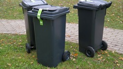 Житель столицы Сахалина украл мусорный бак, чтобы поставить его на своем участке