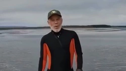 Олег Газманов станцевал на озере Буссе на Сахалине