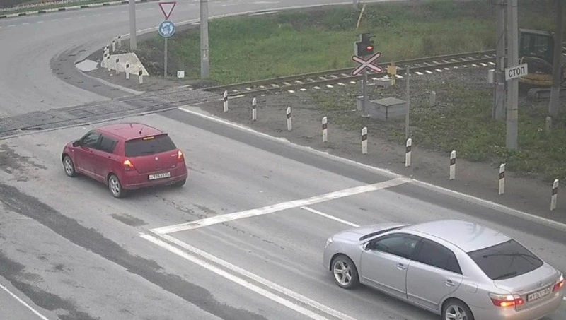 На переезде по улице Фархутдинова участились случаи нарушения ПДД