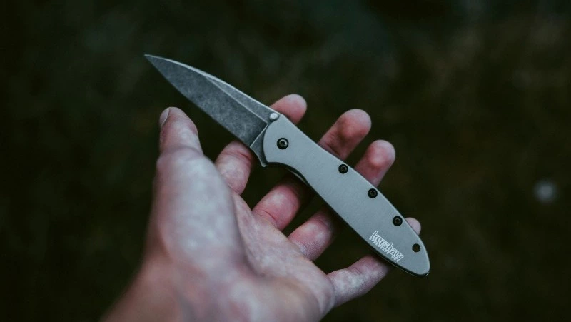 Житель Смирных угрожал ножом сотруднику полиции после просьбы показать документы