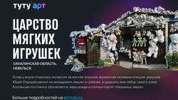 Стартовало голосование за царство мягких игрушек из Сахалинской области на конкурсе арт-объектов