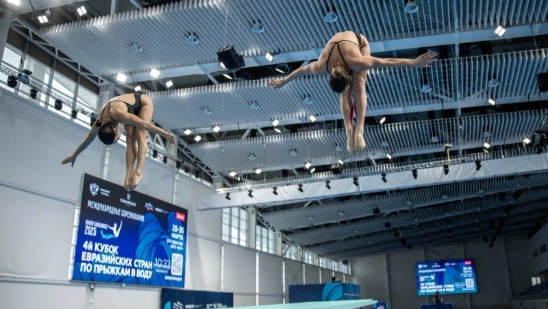 Российские спортсмены одержали победу в Евразийском Кубке по прыжкам в воду на Сахалине 