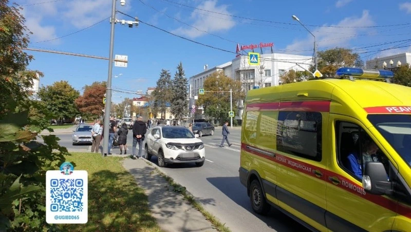 В ГАИ озвучили подробности ДТП с пешеходом в Южно-Сахалинске