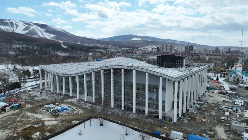 В центре водных видов спорта в Южно-Сахалинске смонтировали современную систему водоподготовки